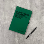 Funny Personalised "Pointless Notes From Meetings..." Notebook