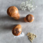 Olive Wood Traditional Style Pepper or Salt Mill and Grinder - 3 Sizes