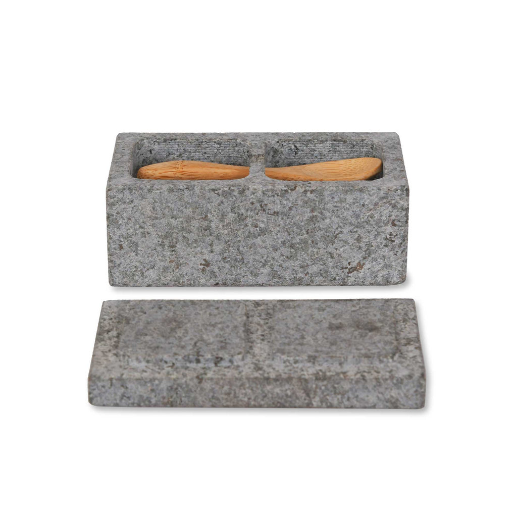 Granite Salt & Pepper Pinch Pot