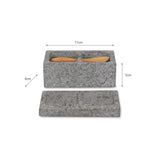 Granite Salt & Pepper Pinch Pot - GardenTrading