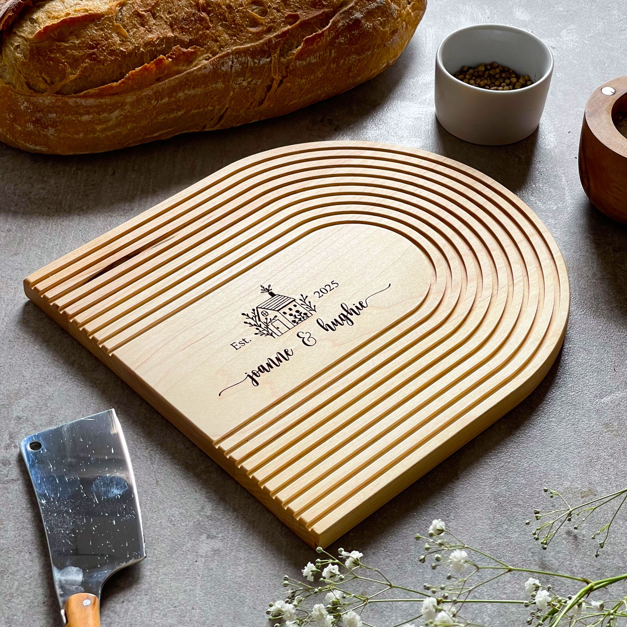Personalised Maple Cheeseboard