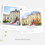 Personalised Watercolour Family Home Print