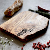 Personalised Rustic Cheeseboard Wedding Gift