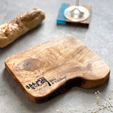 Personalised Rustic Cheeseboard Wedding Gift