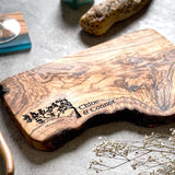 Personalised Rustic Cheeseboard Wedding Gift