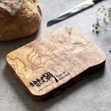 Personalised Rustic Cheeseboard Wedding Gift