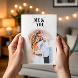 Personalised Watercolour Anniversary Card