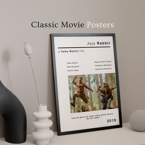 Jojo Rabbit Inspired Movie Poster