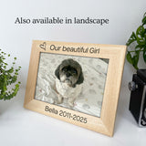 Personalised Photo Frame for your Pet