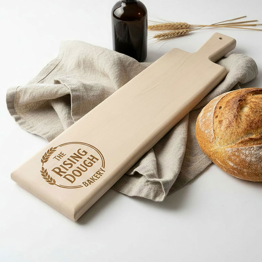 Your Own Logo Alder Wood Serving & Bread Board - L50cm