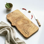 Your Own Logo Engraved Olive Wood Chopping/Cheese Board - 40cm x 17cm x 2cm