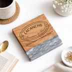 Your Own Logo Engraved Drinks Coaster
