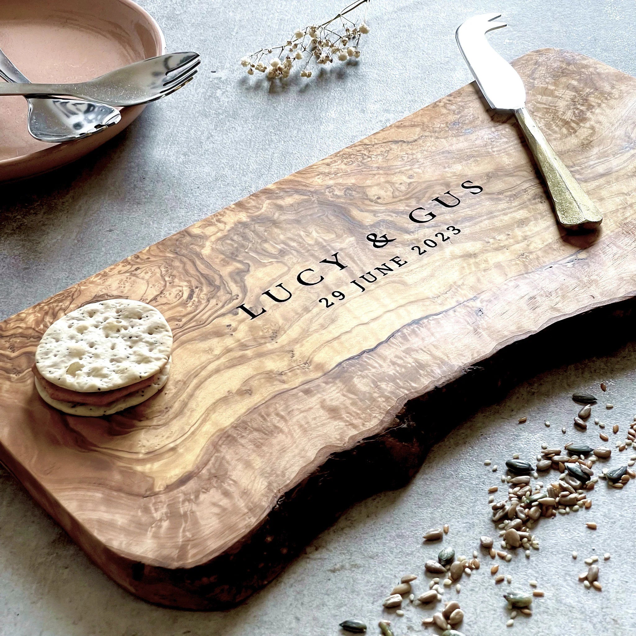 Custom Cutting Board, Personalized Charcuterie Board, Engraved Butcher Block for top Wedding Gift, Engagement Gift, or Wood Anniversary Gift