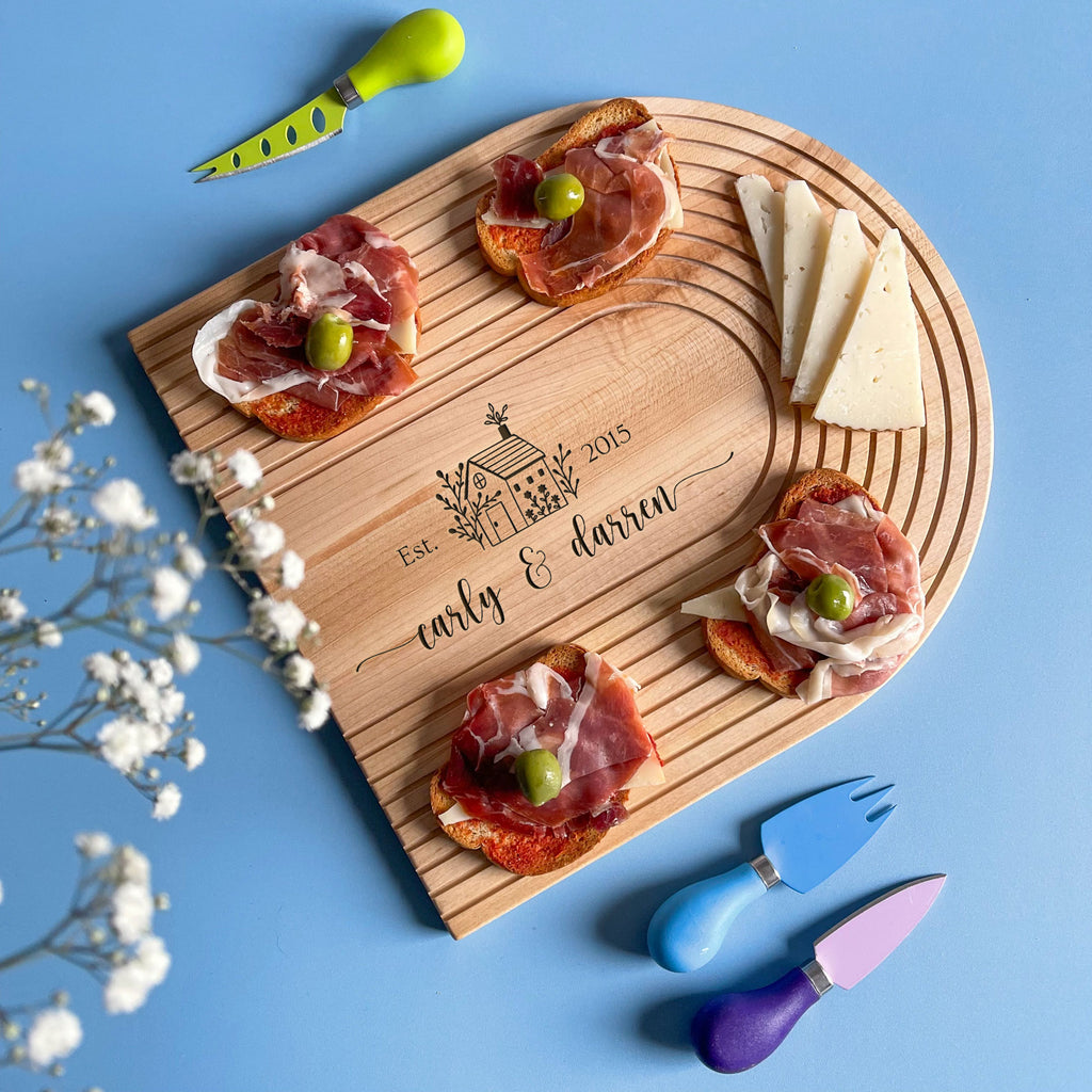 Personalised Maple Cheeseboard