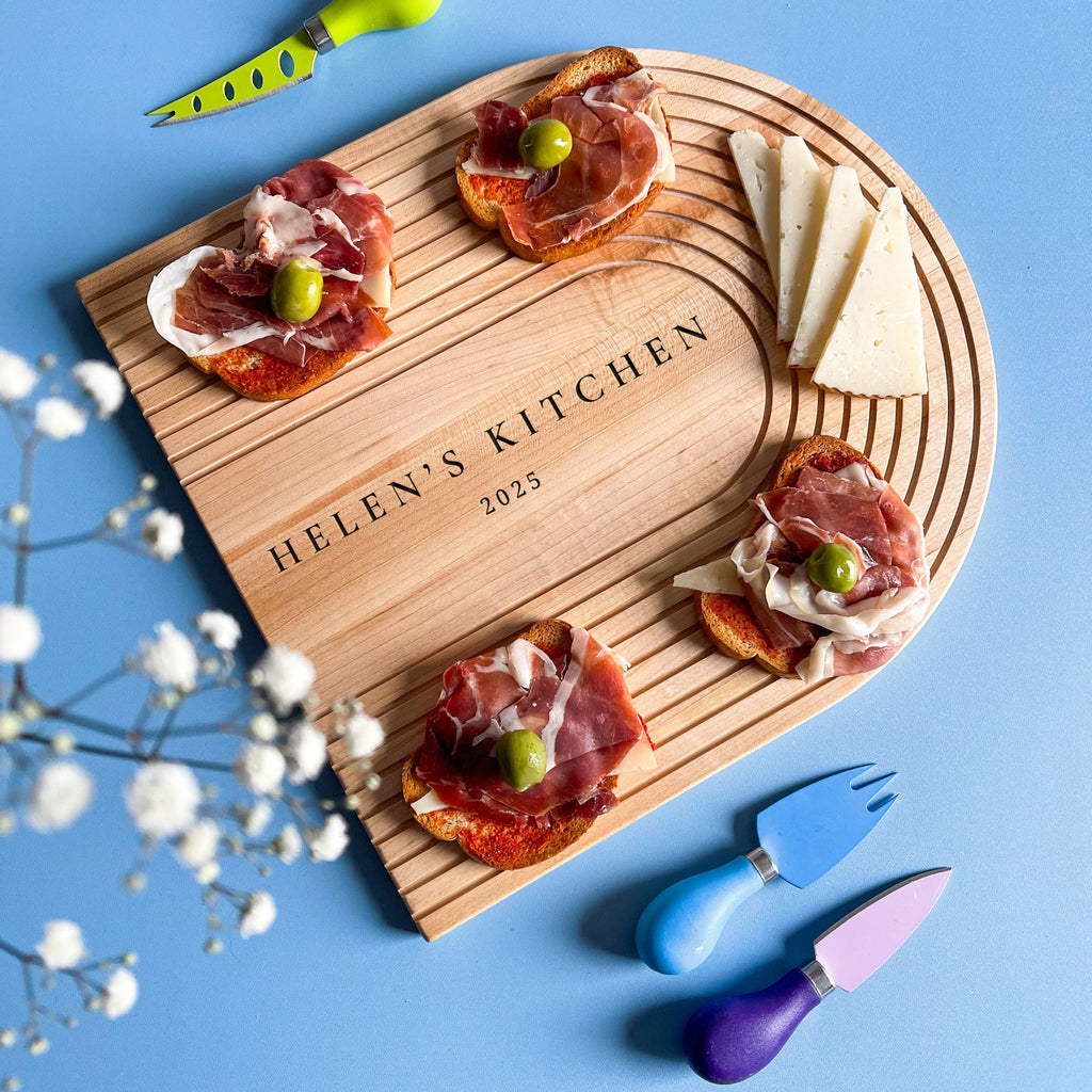 Personalised Maple Bread Board
