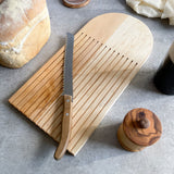 Maple Wood Bread and Charcuterie Board