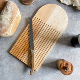 Maple Wood Bread and Charcuterie Board