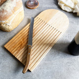 Maple Wood Bread and Charcuterie Board
