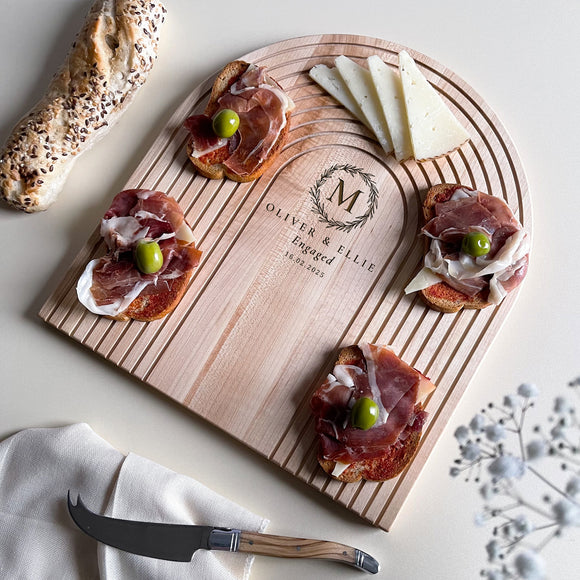 Personalised Maple Charcuterie Board