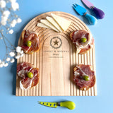 Personalised Maple Charcuterie Board