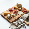 Meats & Cheeses Always Pleases Engraved Cheese and Charcuterie Board