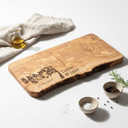 Personalised Rustic Cheeseboard Wedding Gift