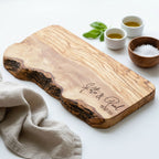 Personalised Olive Wood Cheese Board Gift