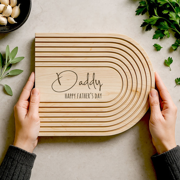 Personalised Birthday Cheese and Bread Board