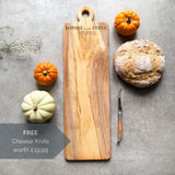 Personalised Large Italian Olive Wood Chopping, Serving, Charcuterie Board