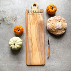 Personalised Large Italian Olive Wood Chopping, Serving, Charcuterie Board