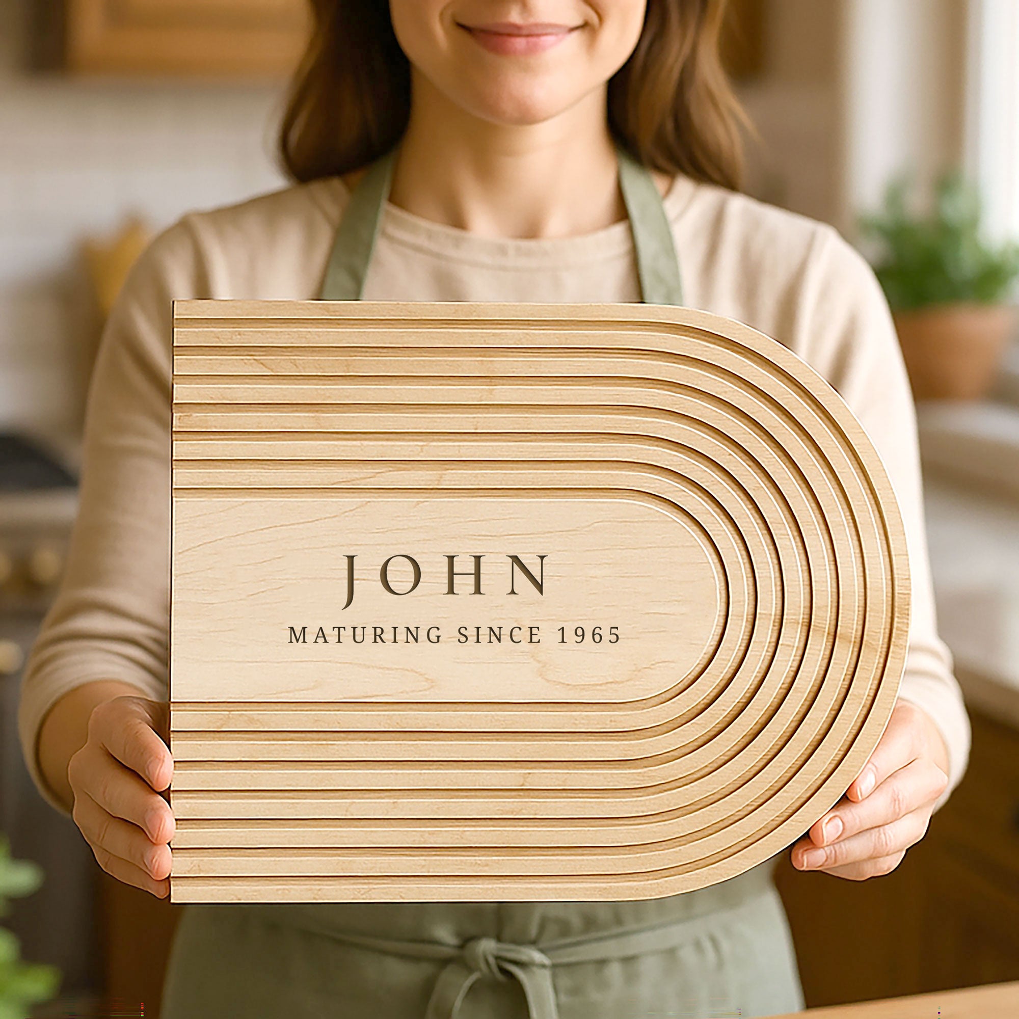 Personalised Maple Bread Board