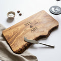 Personalised Custom Rustic Wooden Cutting Board