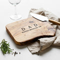 Personalised Natural Edge Custom Cheeseboard Gift