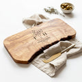 Personalised Live Edge Custom Cheeseboard Gift