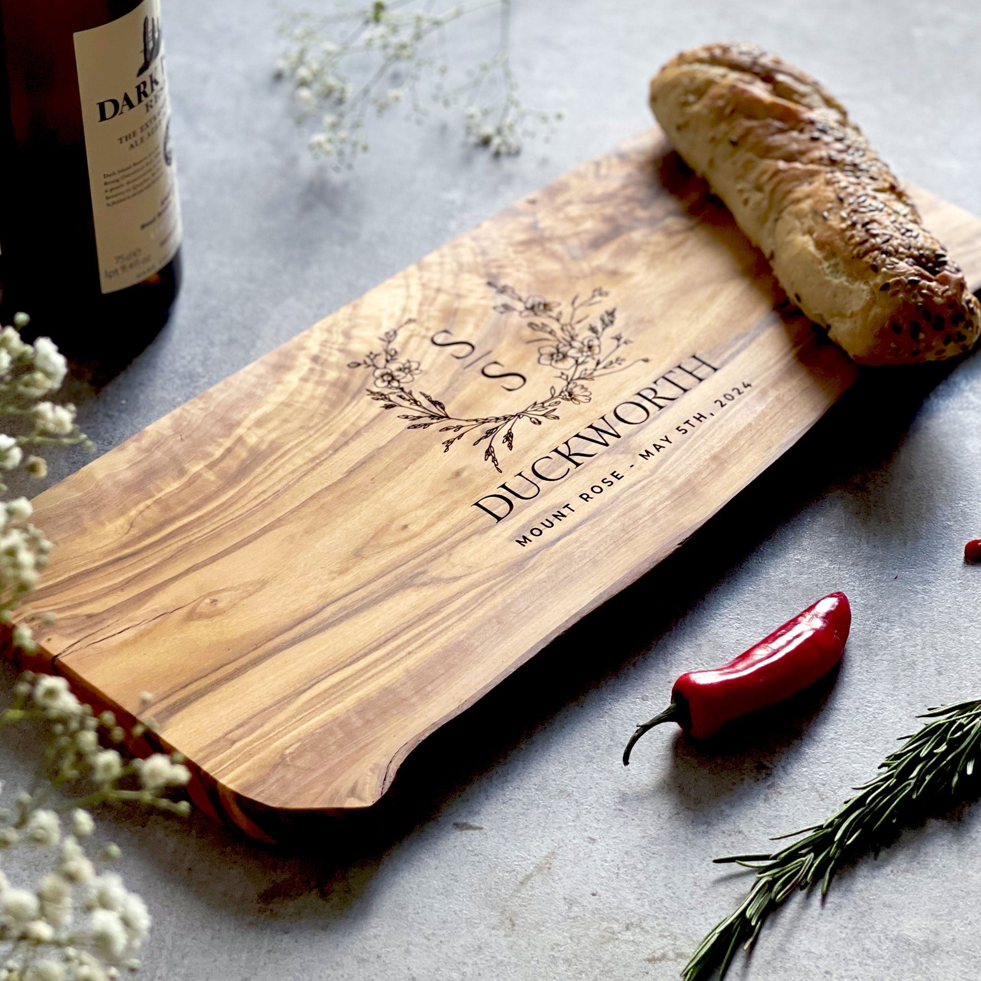 Personalised Custom Bespoke Cutting Board