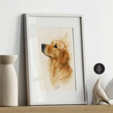 Personalised Watercolour Horse, Dog or any Pet Portrait Print