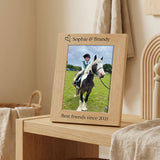dog photo frame personalisation example