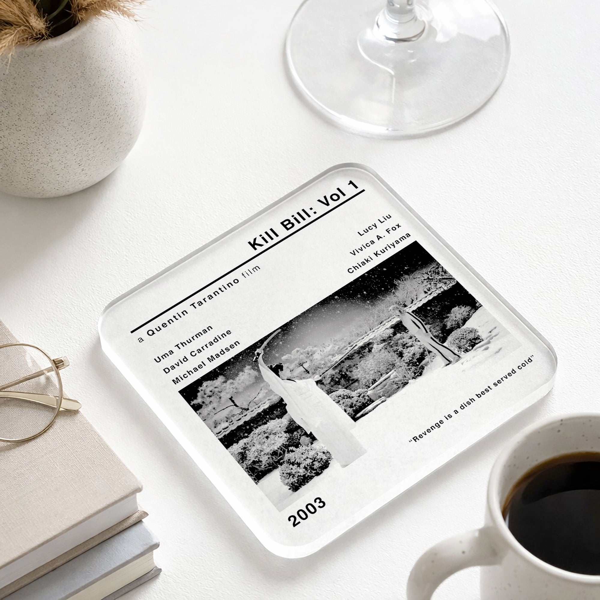 Kill Bill Vol 1 Movie Coffee Coaster