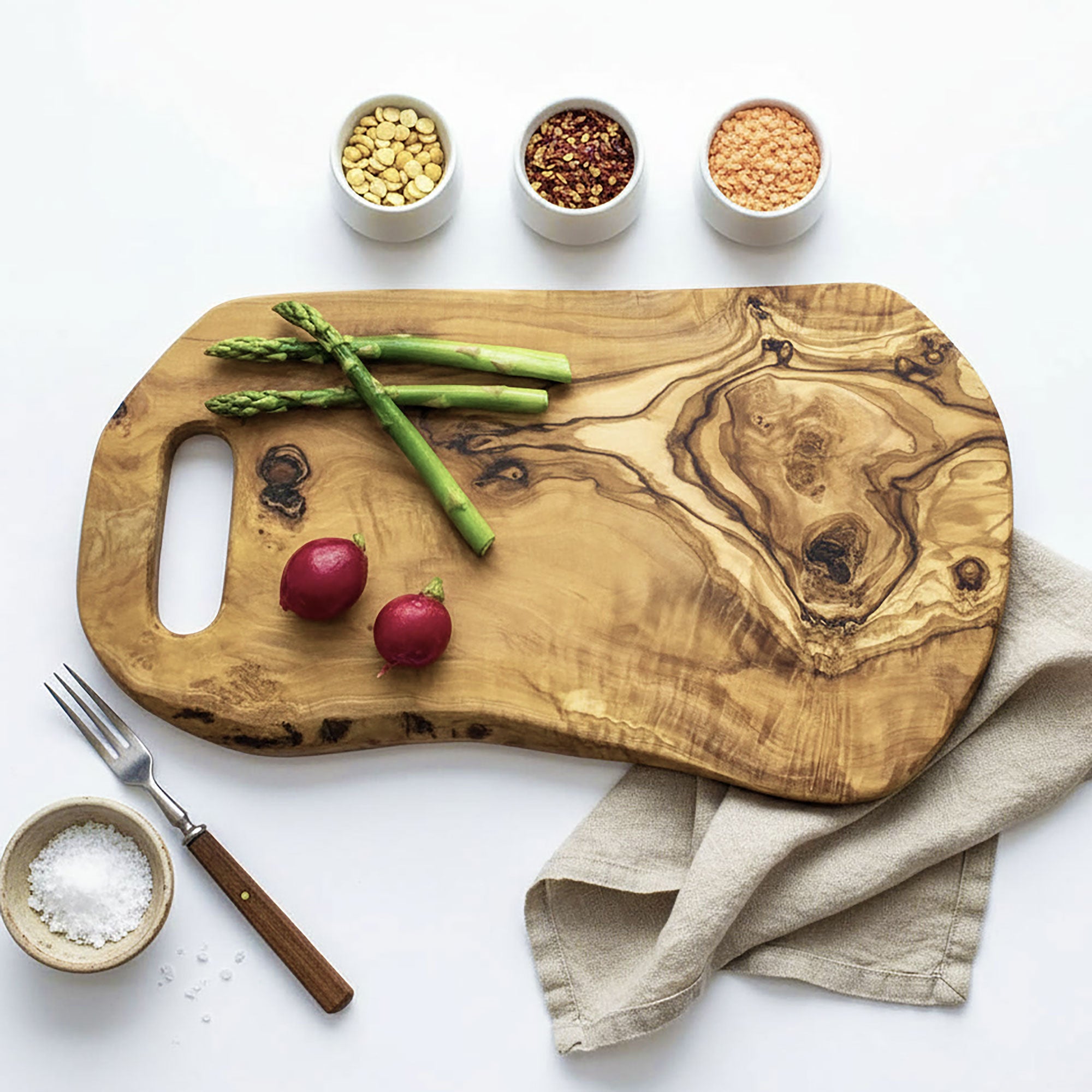 Rustic Olive Wood Chopping Board