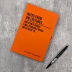 Funny Personalised "Notes From Uni Lectures..." Notebook