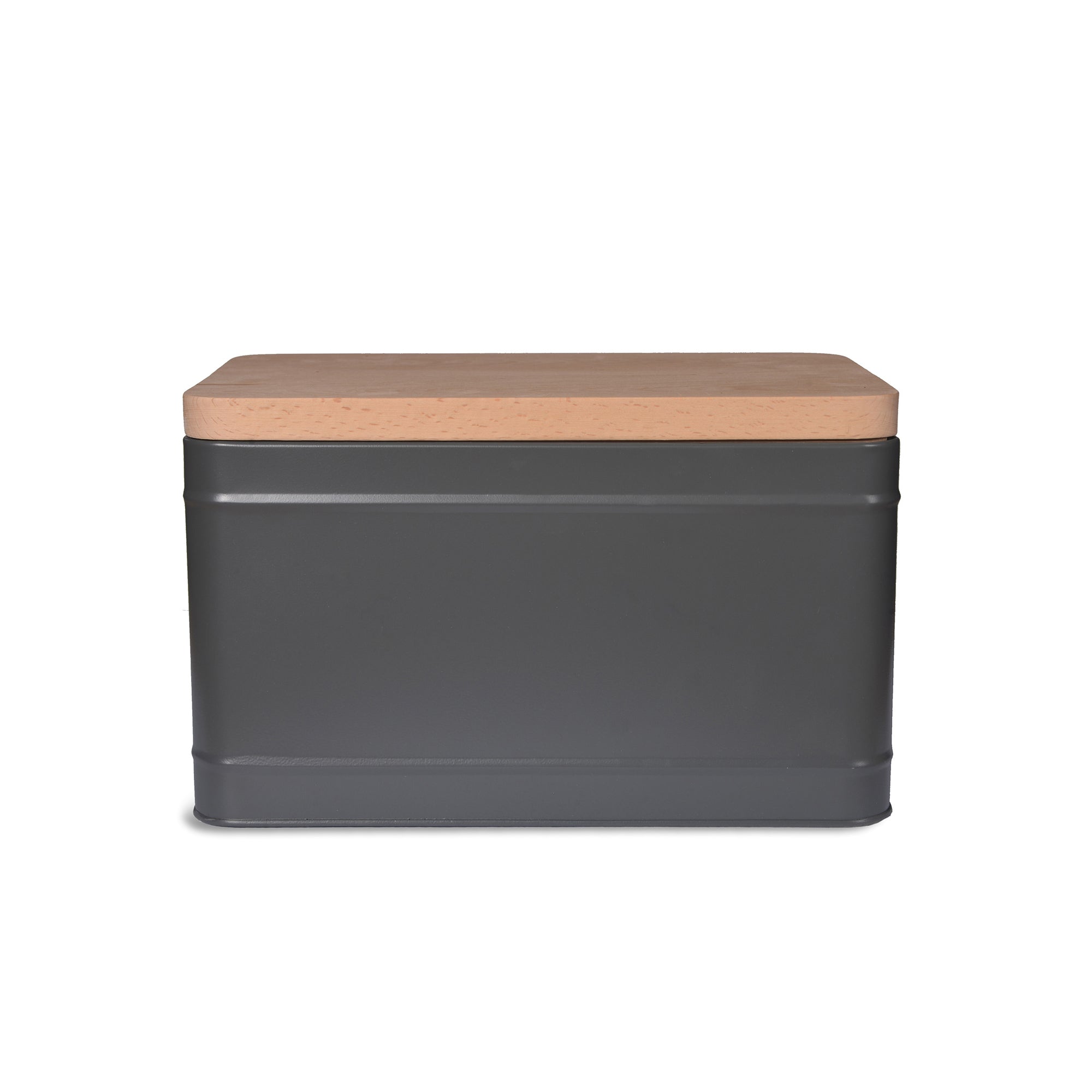 Personalised Bread Storage Bin with Engraved Wooden Lid