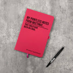 Funny Personalised "Pointless Notes From Meetings..." Notebook