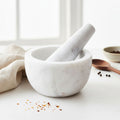 Solid Marble Pestle and Mortar