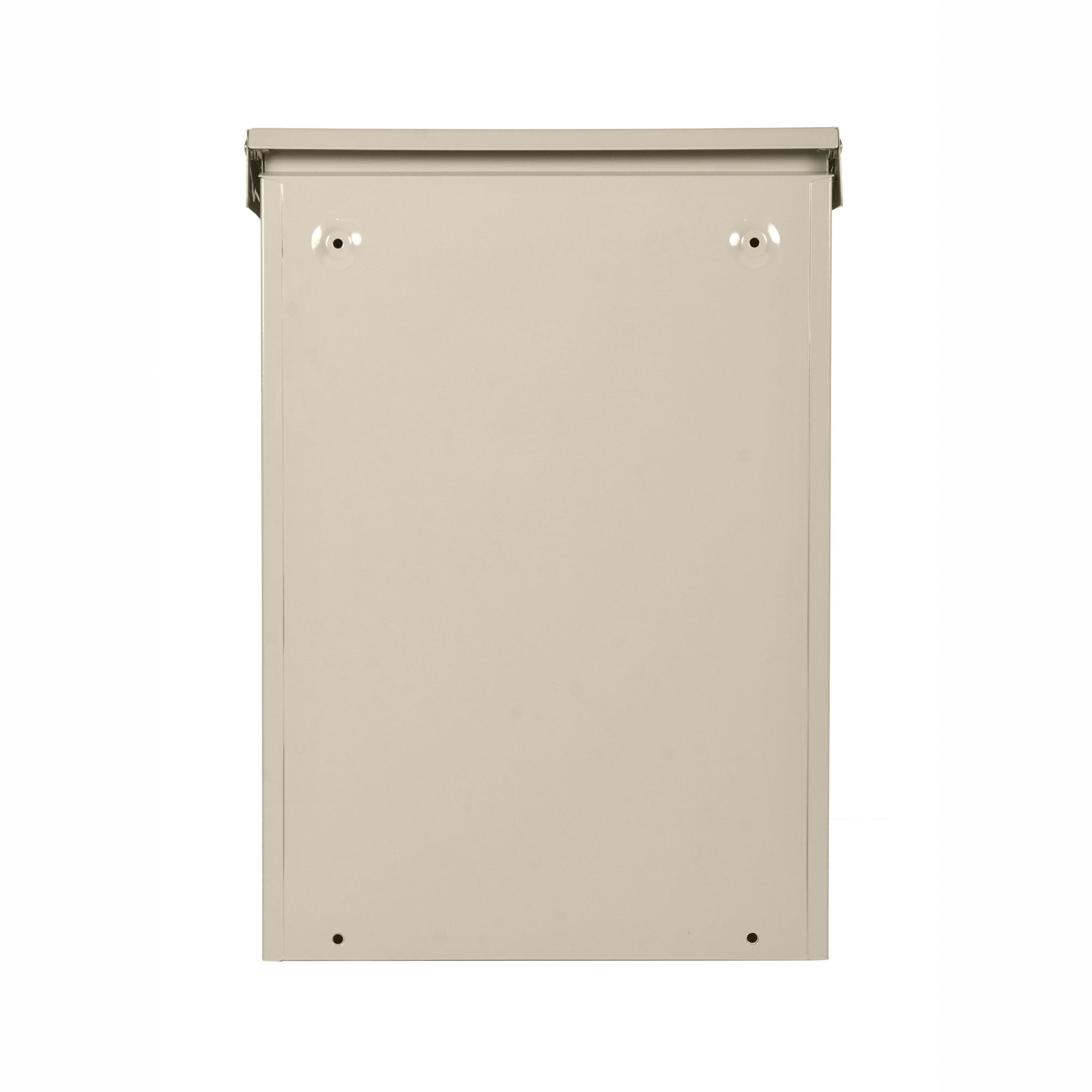 Steel Lockable Post Box - in Cream or Grey