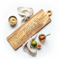 Personalised Recipe Large Italian Olive Wood Chopping, Serving, Charcuterie Board