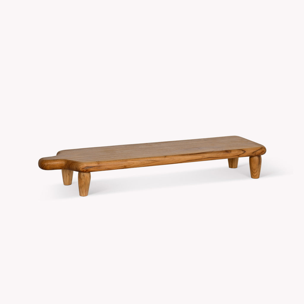Large Raised Teak Serving Board