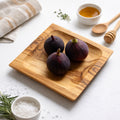 Square Shaped Olive Wood Dish