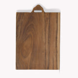 Large Natural Teak Chopping Board - Garden Trading