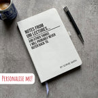 Funny Personalised "Notes From Uni Lectures..." Notebook
