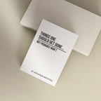 Funny Personalised "Things One Should Get Done..." Notebook